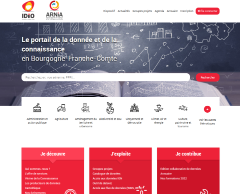 28 février 2023 - Webinaire "Découverte du portail de la donnée et de la connaissance"